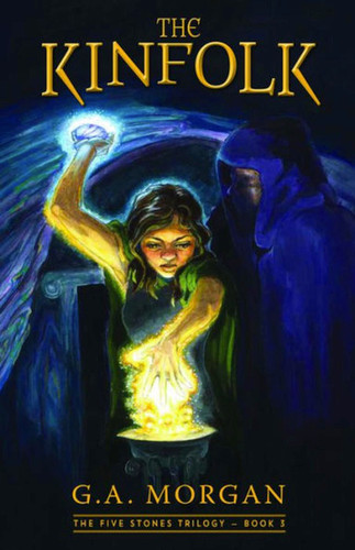The Kinfolk (The Five Stones Trilogy) book cover by G. A. Morgan