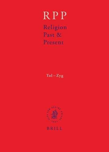 Religion Past and Present, Volume 13 (Tol-Zyg) [9789004173040]