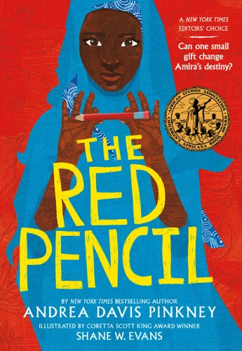 The Red Pencil book cover by Andrea Davis Pinkney