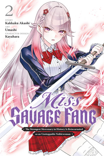 Miss Savage Fang, Vol. 2 (manga) (Miss Savage Fang (manga) #2) book cover by Kakkaku Akashi