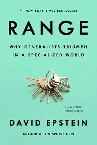 Range: Why Generalists Triumph in a Specialized World book cover by David Epstein