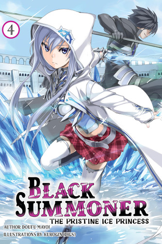 Black Summoner, Vol. 4 (light novel) (Black Summoner (light novel)) book cover by Doufu Mayoi