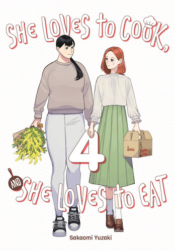 She Loves to Cook, and She Loves to Eat, Vol. 4 (She Loves to Cook, and She Loves to Eat #4) book cover by Sakaomi Yuzaki