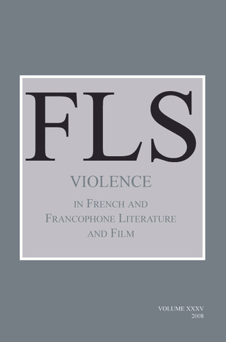 Violence in French and Francophone Literature and Film [9789042024625]