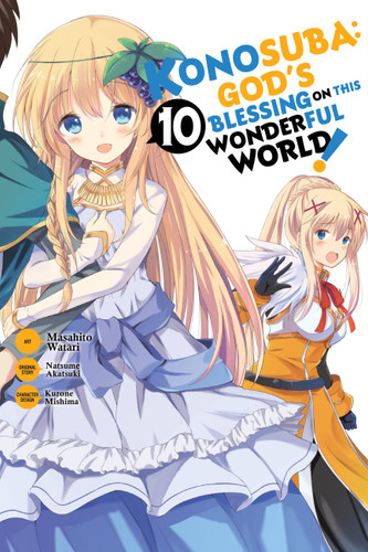 Konosuba: God's Blessing on This Wonderful World!, Vol. 10 (manga) (Konosuba (manga) #10) book cover by Natsume Akatsuki