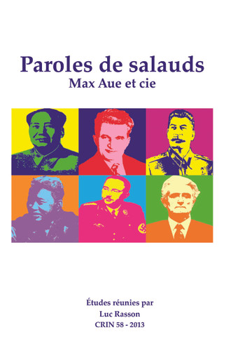 Paroles de salauds: Max Aue et cie [9789042036666]