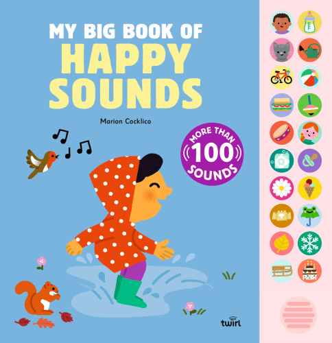 My Big Book of Happy Sounds book cover by 