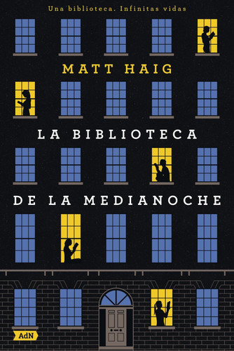 La Biblioteca de la Medianoche (AdN) book cover by 