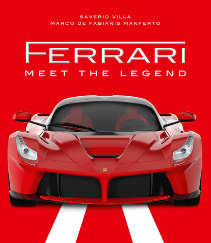 Ferrari: Meet the Legend book cover by Saverio Villa