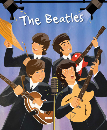 The Beatles (Genius Series: Illustrated Biographies) book cover by Claire Sipi