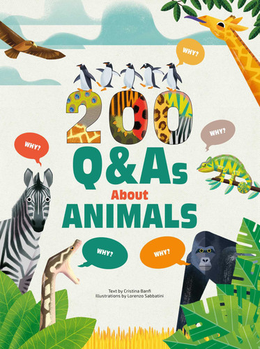 200 Q&As About Animals book cover by Cristina Banfi