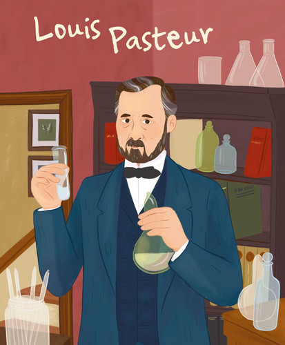 Louis Pasteur (Genius Series: Illustrated Biographies) book cover by 