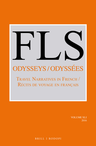 Odysseys / Odyssées: Travel Narratives in French / Récits de voyage en français [9789004334687]