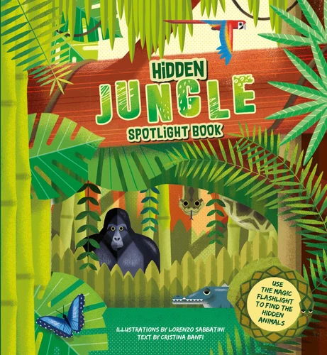 Hidden Jungle: Spotlight Book book cover by Cristina Banfi