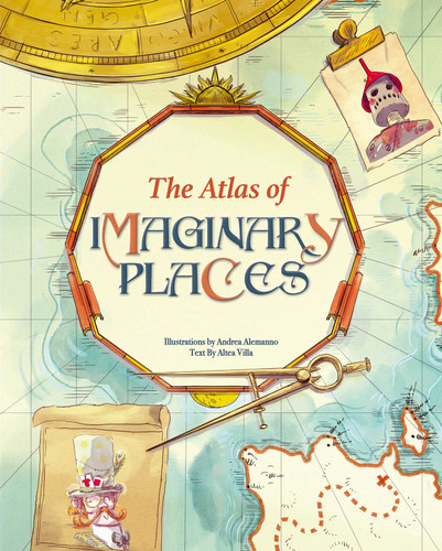 The Atlas of Imaginary Places book cover by Altea Villa