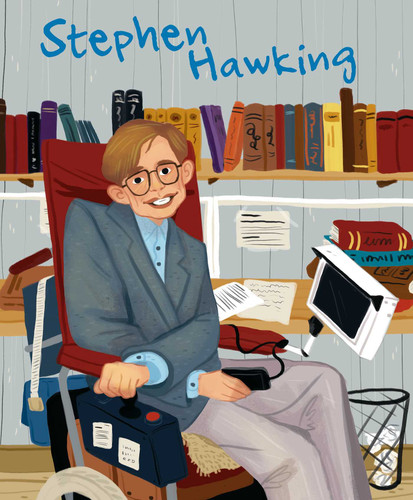 Stephen Hawking (Genius Series: Illustrated Biographies) book cover by 