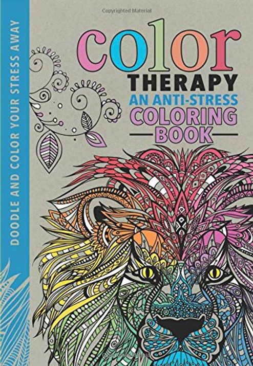 Color Therapy: An Anti-Stress Coloring Book Cover