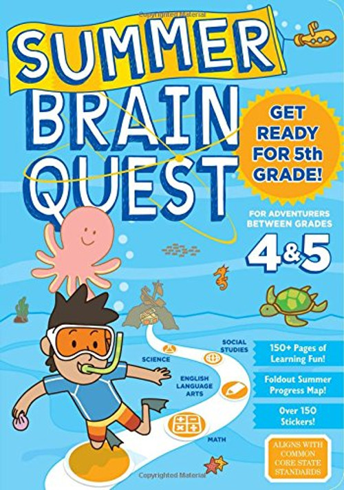 Summer Brain Quest: Between Grades 4 & 5 Cover