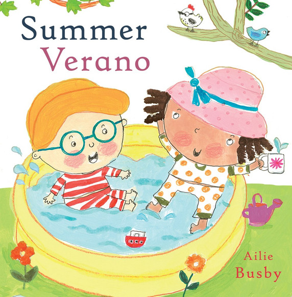 Summer/Verano (English and Spanish Edition) Cover