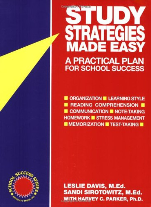 Study Strategies Made Easy: A Practical Plan for School Success Cover