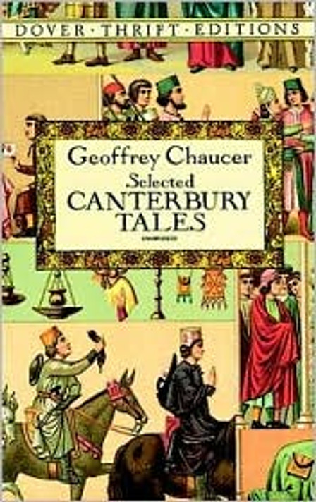 Selected Canterbury Tales (Dover Thrift Editions) Cover
