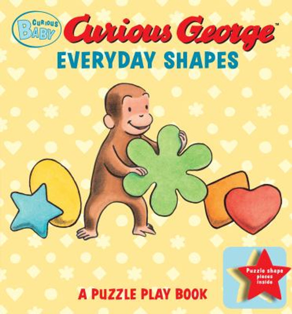 Curious Baby Everyday Shapes Puzzle Book : A Puzzle Play Book Cover