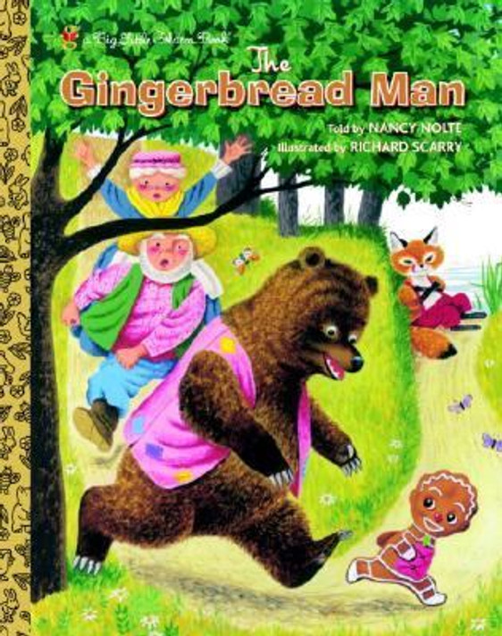 The Gingerbread Man (Big Little Golden Book) Cover