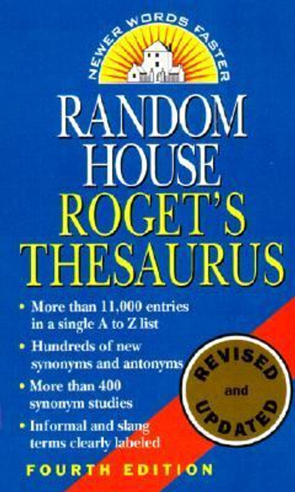 Random House Roget's Thesaurus Cover