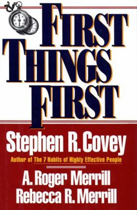 First Things First Cover