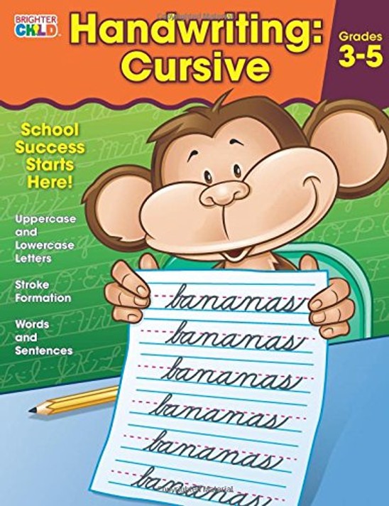 Handwriting: Cursive Workbook Cover