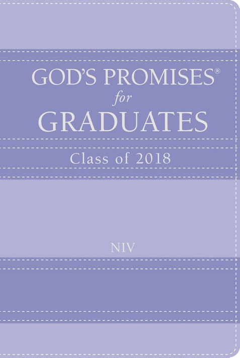 God's Promises for Graduates: Class of 2018 - Lavender NIV: New International Version Cover