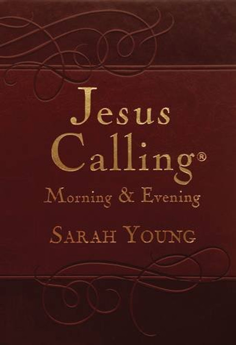 Jesus Calling Morning and Evening Devotional Cover
