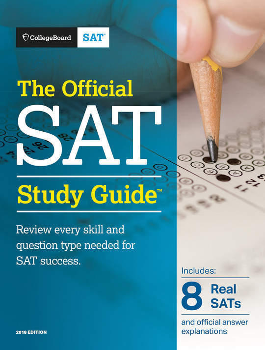 The Official SAT Study Guide, 2018 Edition Cover