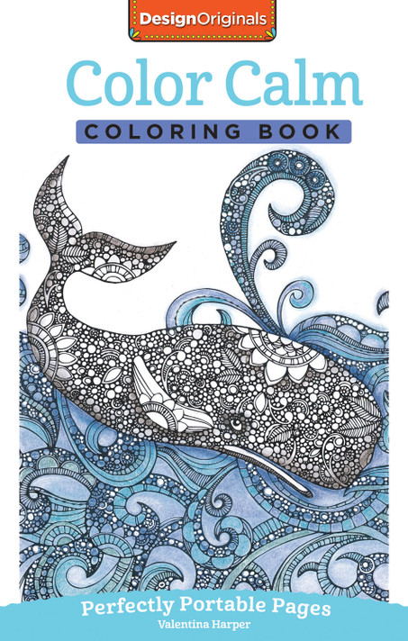 Color Calm Coloring Book: On-The-Go! Cover