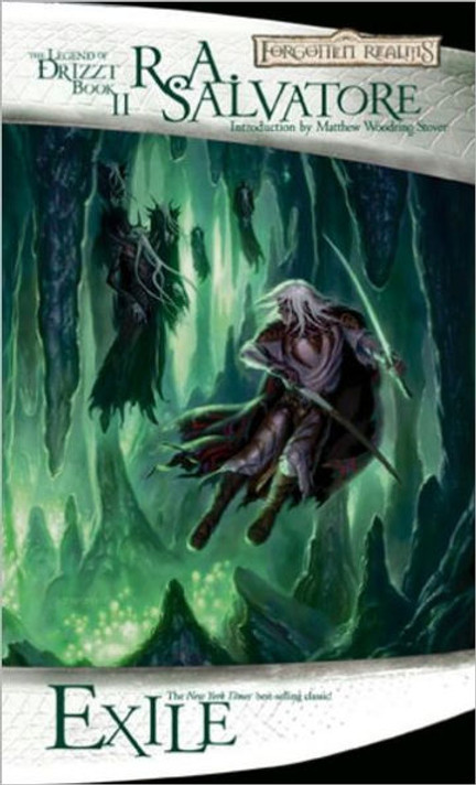 Exile: The Legend of Drizzt, Book II Cover