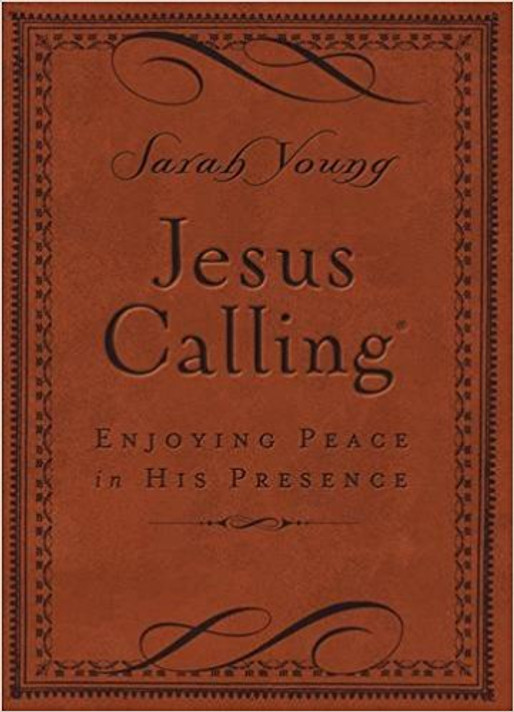 Jesus Calling: Enjoying Peace in His Presence (Deluxe) Cover