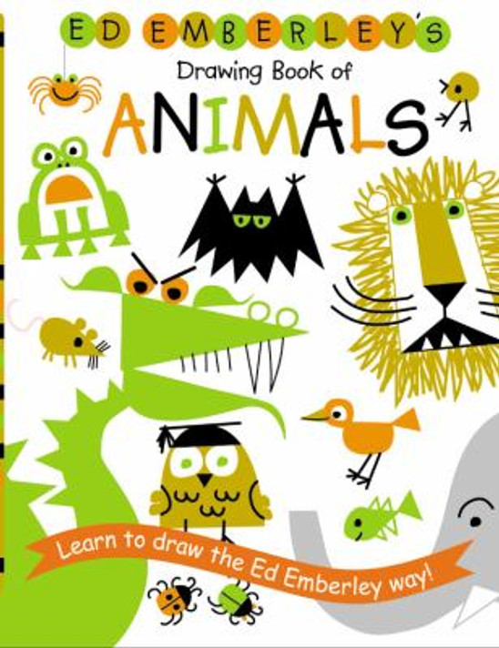 Ed Emberley's Drawing Book of Animals Cover