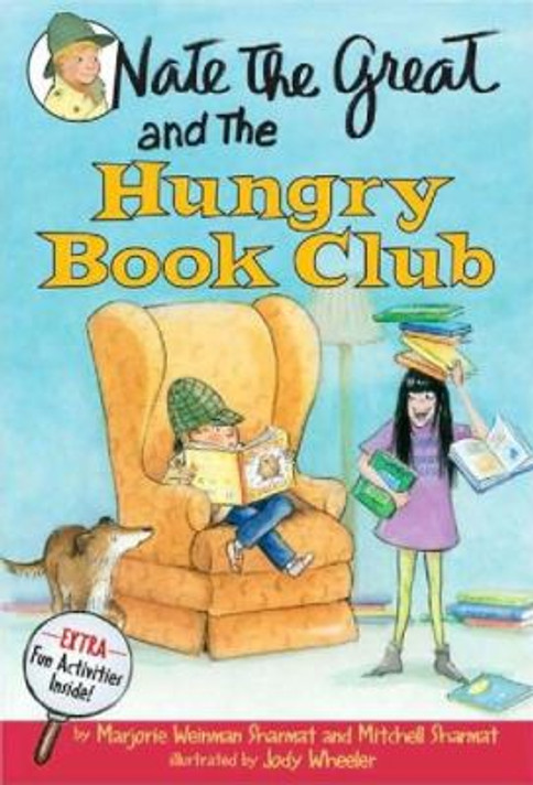 Nate the Great and the Hungry Book Club Cover