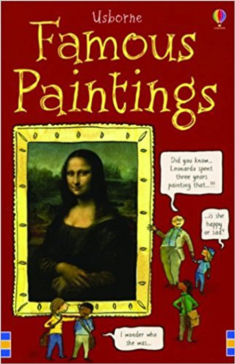 Famous Paintings (Usborne Activity Cards) Cover