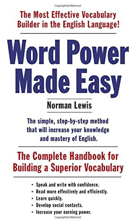 Word Power Made Easy: The Complete Handbook for Building a Superior Vocabulary Cover