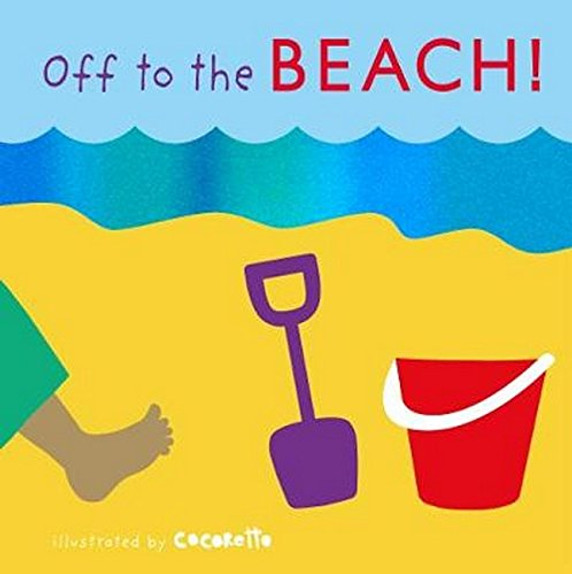 Off to the Beach! (Tactile Books) Cover