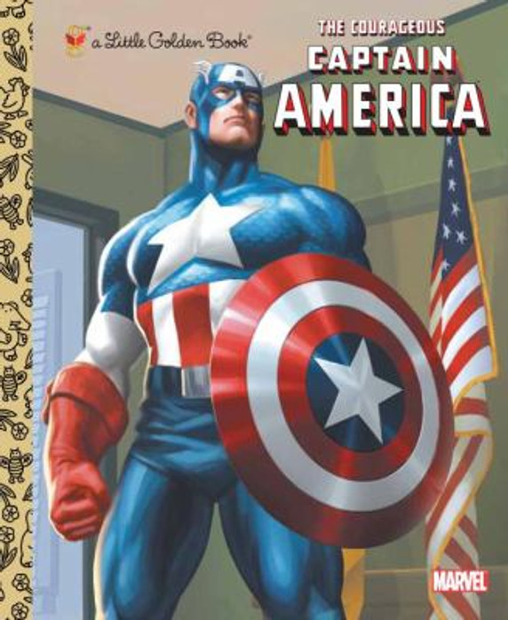 The Courageous Captain America Cover