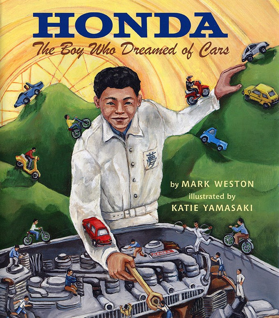 Honda: The Boy Who Dreamed of Cars Cover