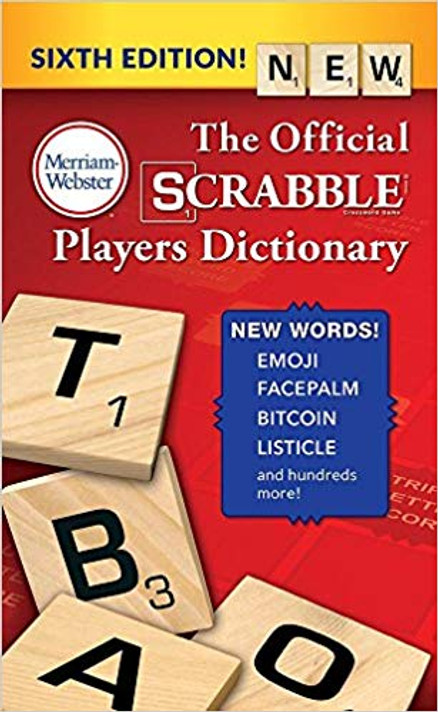 The Official Scrabble Players Dictionary (6TH ed.) Cover