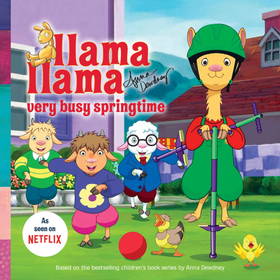 Llama Llama Very Busy Springtime (Llama Llama) Cover