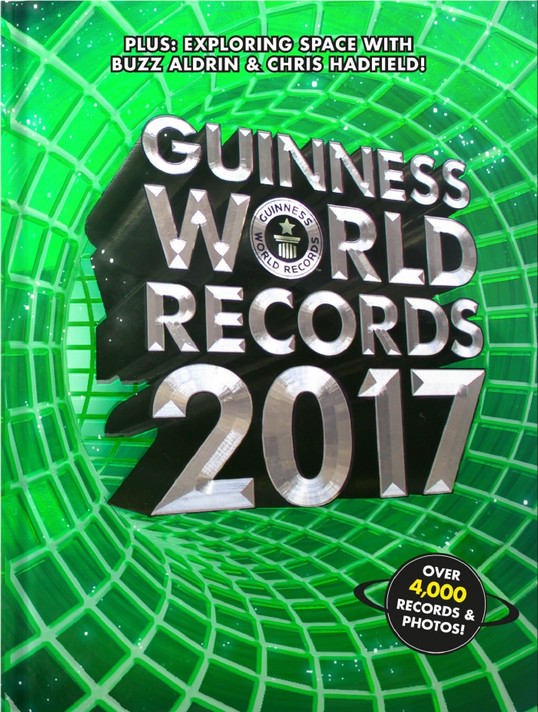 Guinness World Records 2017 Cover