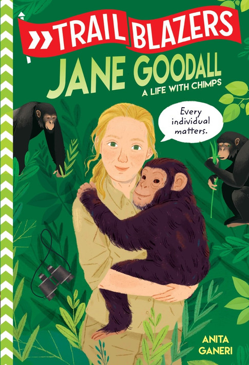 Trailblazers: Jane Goodall: A Life with Chimps Cover