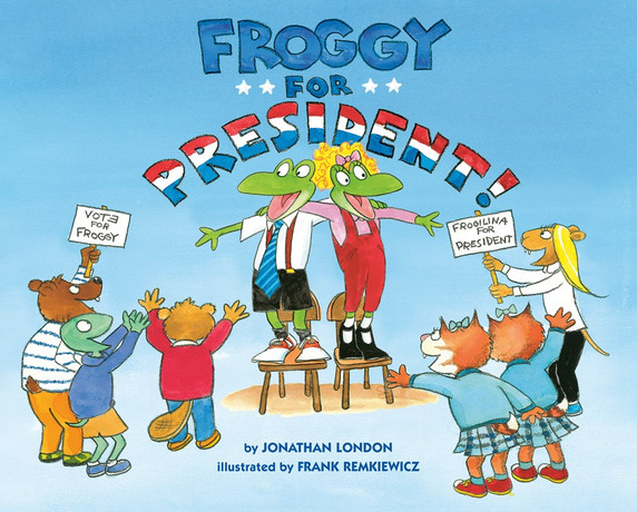 Froggy for President! Cover