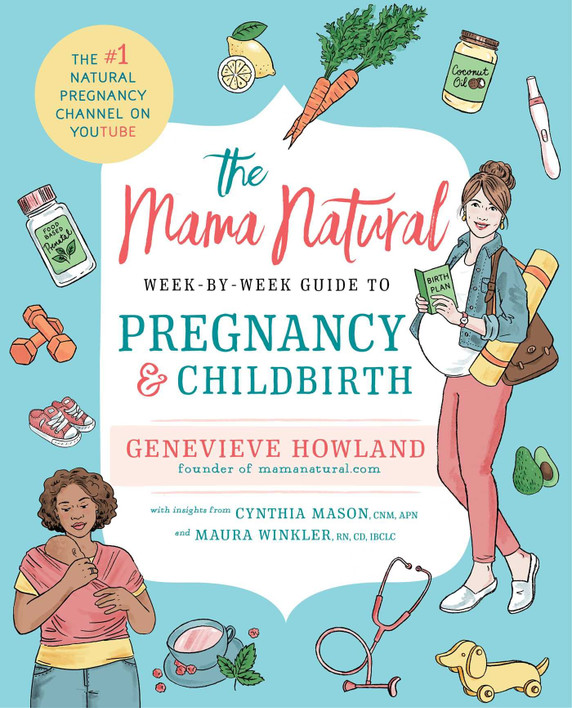 The Mama Natural Week-By-Week Guide to Pregnancy and Childbirth Cover
