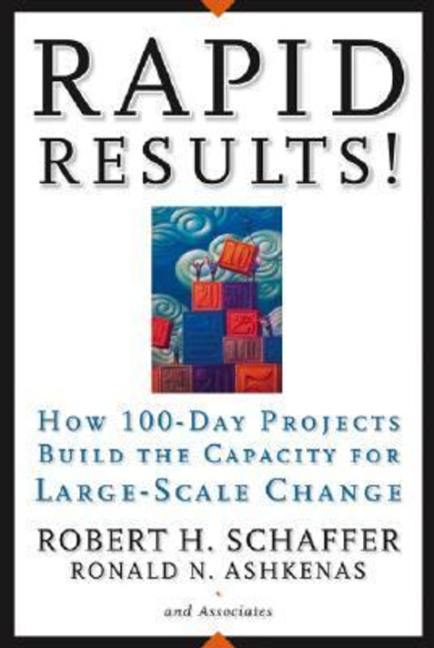 Rapid Results! : How 100-Day Projects Build the Capacity for Large-Scale Change Cover